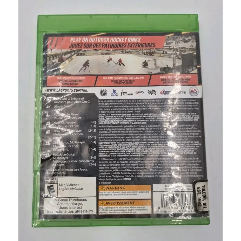 NHL 19 - Standard Edition (Microsoft Xbox One, 2018)